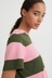 Classic Tee - Begonia Stripe