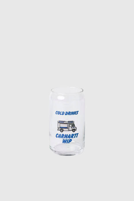 Cold Drinks Can Glass - Clear