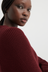 Composure Cardigan - Maroon