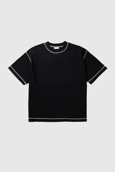 Contrast Tee - Black
