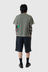 Contrast Tee - Sage