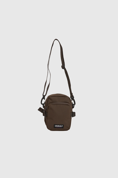 Cordura Mini Shoulder Bag - Brown