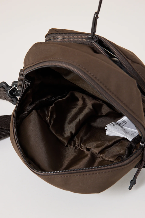 Cordura Mini Shoulder Bag - Brown