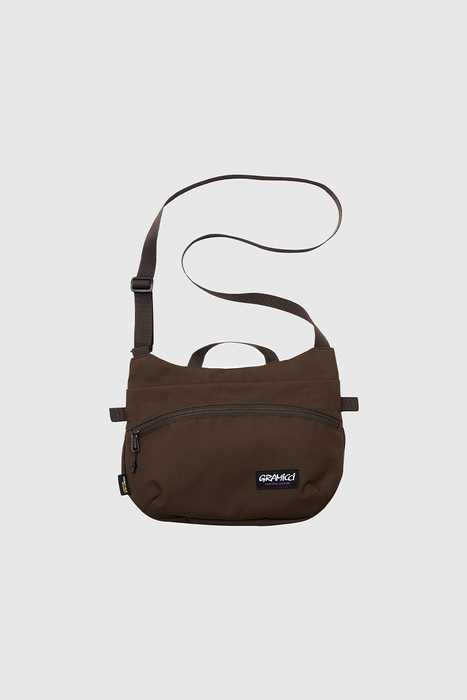 Cordura Shoulder Bag - Brown