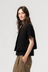 Cork Vest - Padded Cotton Black