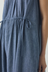 Cotton Linen Chambray Dress - Chambray Blue