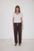 Crinkle Top - White