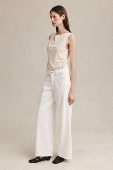 Cross Stitch Jean - Blanc