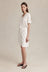 Cross Stitch Jean Short - Blanc