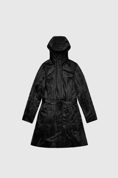 Curve Long Jacket - Coal