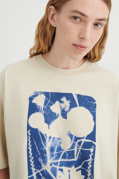 Cyanotype Tee - Stone