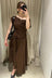 Inez Dress - Chocolate