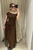 Inez Dress - Chocolate