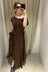 Inez Dress - Chocolate