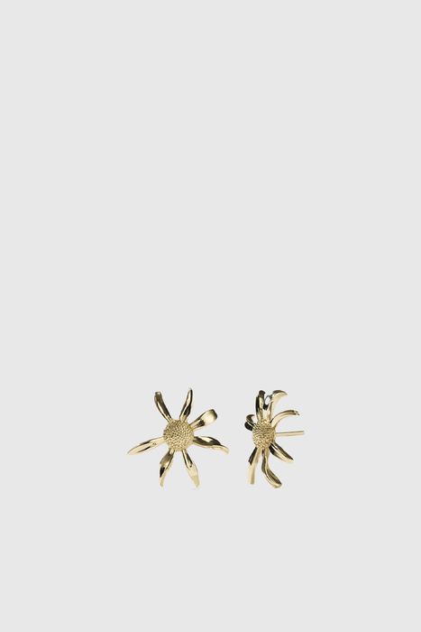 Daisy Earrings Medium - Gold Plated