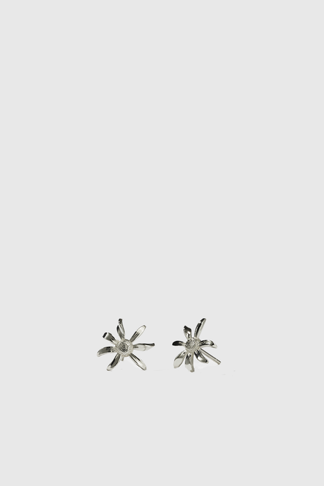 Daisy Stud Earrings - Sterling Silver