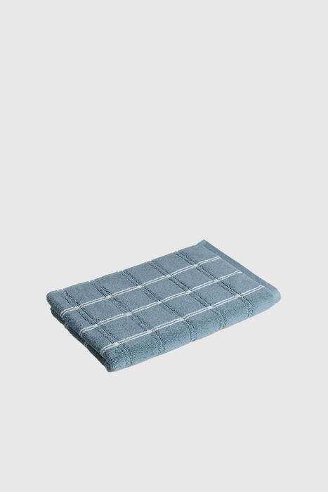 Devon Bath Mat - Celeste / Chalk