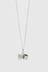 Dice Charm Necklace - Sterling Silver