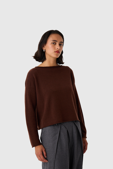 Doll's Jumper - Chestnut