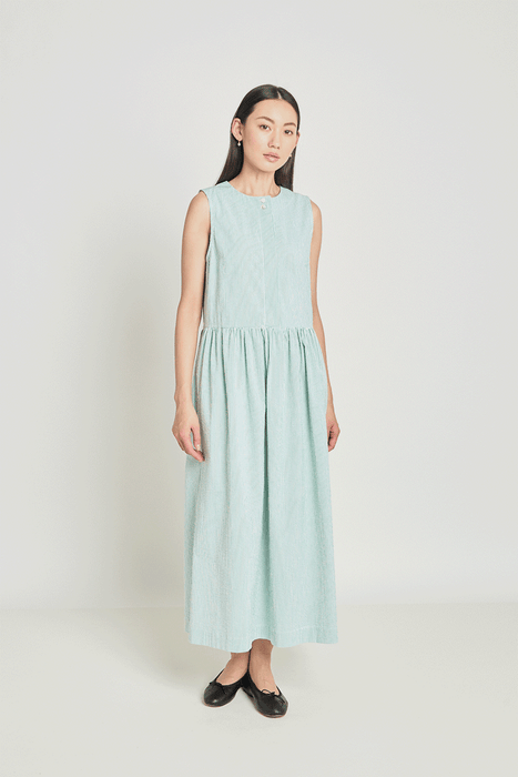 Subjective Dress - Jade Seersucker