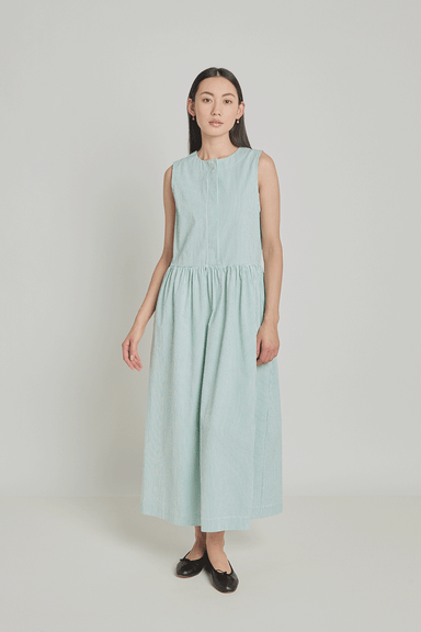 Subjective Dress - Jade Seersucker