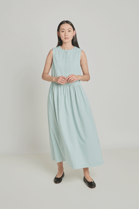 Subjective Dress - Jade Seersucker