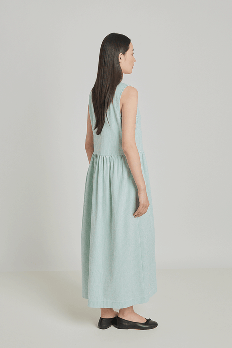 Subjective Dress - Jade Seersucker