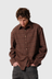 Drop LS Shirt - Brown Plaid
