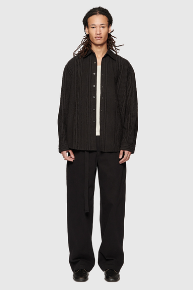 Drop LS Shirt - Black Tux