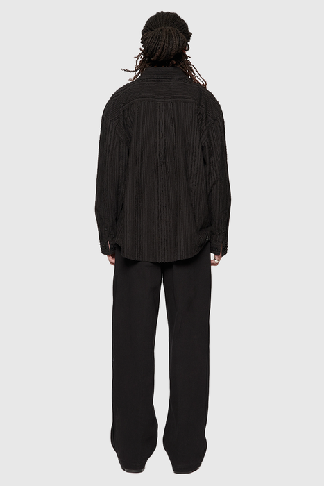 Drop LS Shirt - Black Tux