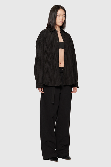 Drop LS Shirt - Black Tux