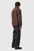 Drop LS Shirt - Brown Plaid