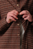 Drop LS Shirt - Brown Plaid