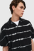 Dye Stripe SS Shirt - Black