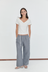 Ease Trouser - Indigo Check
