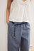Ease Trouser - Azure Stripe