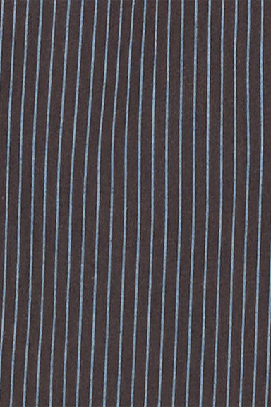 Ease Trouser - Brown / Blue Stripe