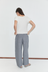 Ease Trouser - Indigo Check