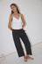 Ease Trouser - Mono Stripe
