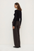 Eddie Check Pant - Brown / Black