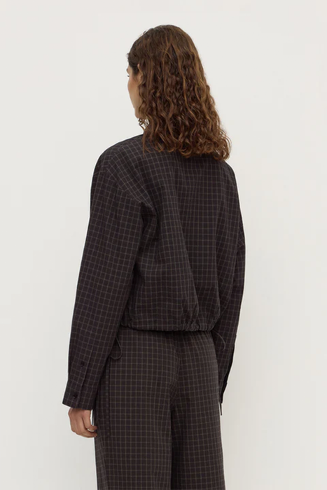 Eddie Check Shirt - Brown / Black
