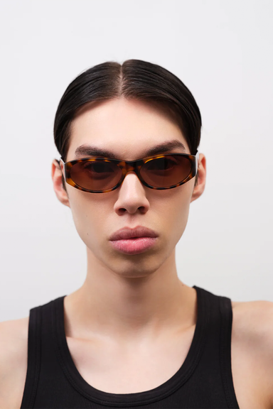 Eddie Kyu - Dark Tortoise / Brown Gradient Lens