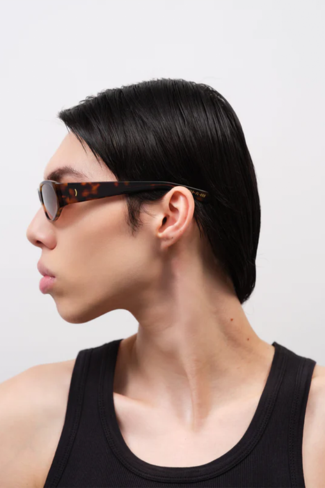 Eddie Kyu - Dark Tortoise / Brown Gradient Lens