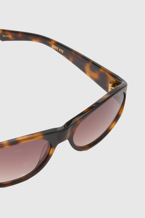Eddie Kyu - Dark Tortoise / Brown Gradient Lens