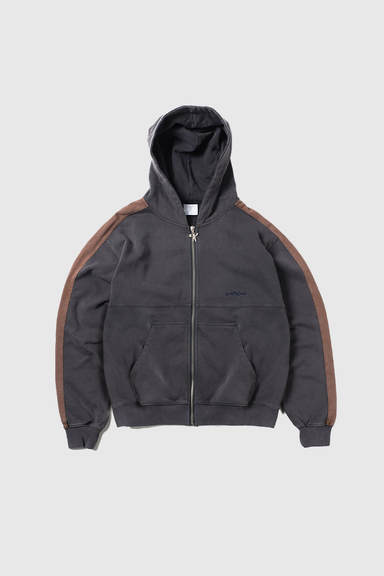 Edward Zip Hoodie - Midnight