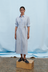 Elementary Dress - Cloud Stripe