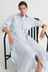 Elementary Dress - Cloud Stripe