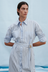 Elementary Dress - Cloud Stripe