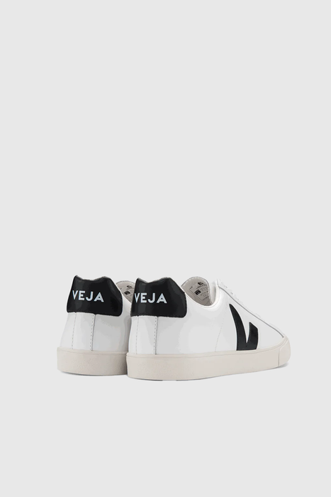 Esplar Logo Leather - Extra White / Black