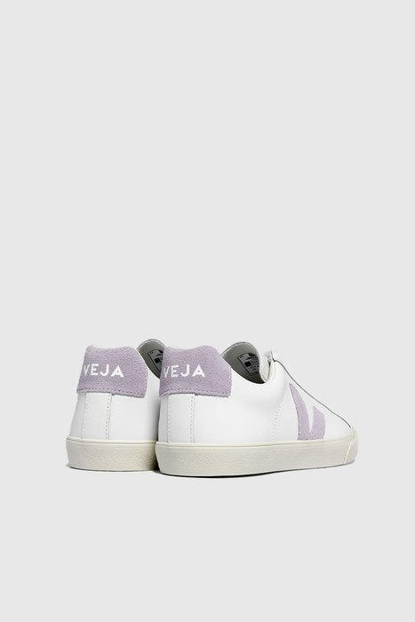 Esplar Logo Leather - Extra White / Parme